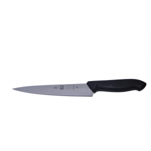 Нож поварской 180/310 мм "Шеф" черный HoReCa Icel