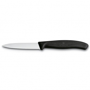 Нож для резки 80 мм волнистое лезвие Victorinox