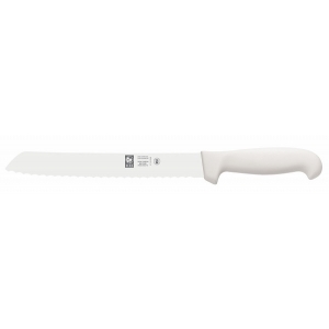Нож для хлеба 210/340 мм. белый с волн. кромкой PRACTICA Icel /1/