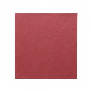 Салфетка бумажная двухслойная бордо, 40*40 см, 100 шт, Garcia de Pou