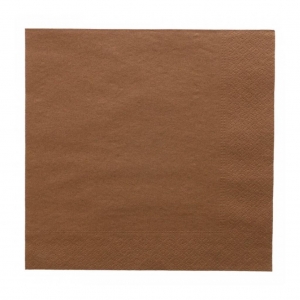 Салфетка бумажная двухслойная шоколад, 40*40 см, 100 шт, Garcia de Pou