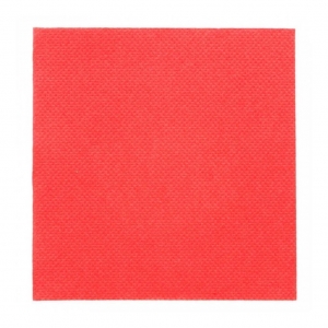 Салфетка двухслойная Double Point, красный, 20*20 см, 100 шт, бумага, Garcia de Pou