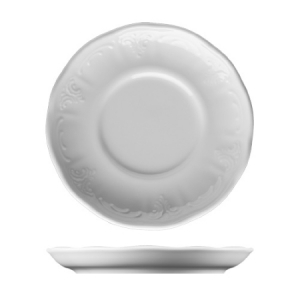 Блюдце для чашки суповой 16 см. белое BENEDIKT/6/ Блюдце для чашки суповой 16 см. белое BENEDIKT/6/