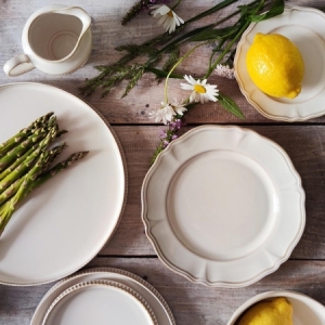 Тарелка 21 см, Lotus LACE & CRAB /6/