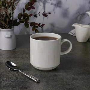 Кружка 370 мл белая d 8,5 см h9,1 см Neo Silk Stackable Noble [6]