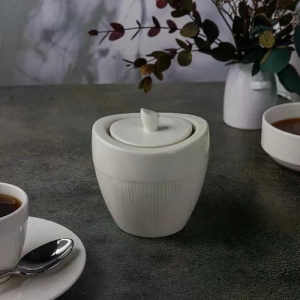 Сахарница 260 мл с крышкой d 8,5 см h9 см Neo Silk Noble [1]