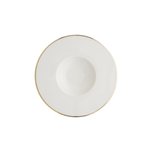 Тарелка для пасты d=300 мм.  360 мл. Золотая линия, форма Нит Bonna /1/6/