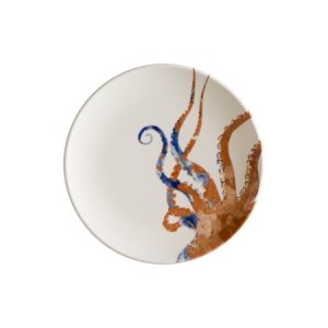 Тарелка d=250 мм. Аквелис осьминог, форма Гурмэ Bonna /1/12/