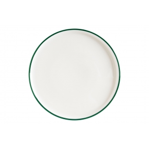 Тарелка d=250 мм. Линеа Зеленый, форма Хюгге Bonna /1/6/