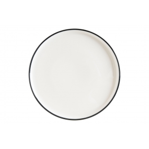 Тарелка d=280 мм. Линеа Черный, форма Хюгге Bonna /1/12/