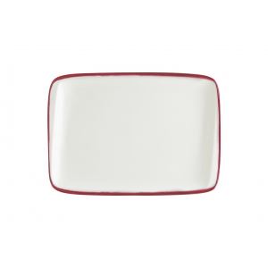 Блюдо прямоуг. 230*160 мм. Линеа Бургундия, форма Мув  Bonna/1/12/1260/