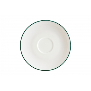 Блюдце d=120 мм. Линеа Зеленый (чашка 78066), форма Гурмэ Bonna /1/6/3648/ Блюдце d=120 мм. Линеа Зеленый (чашка 78066), форма Гурмэ Bonna /1/6/3648/