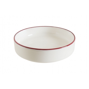 Салатник d=160 мм. 500 мл. h=40 мм. штабелир. Линеа Бургундия, форма Хюгге Bonna /1/12/