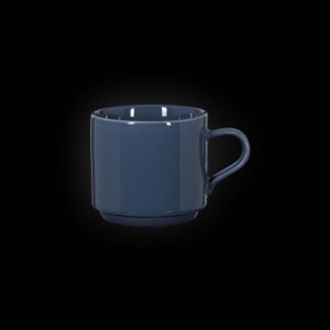 Чашка чайная 250 мл синяя «Corone»