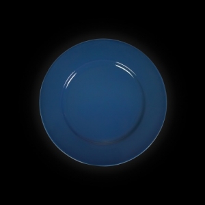 Тарелка мелкая 160 мм синяя «Corone»
