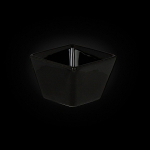 Емкость для соуса квадратная 63 мм черная «Corone»