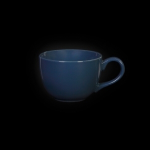 Чашка чайная 330 мл синяя «Corone»