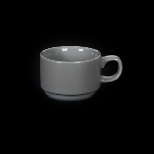 Чашка чайная 220 мл серая «Corone»