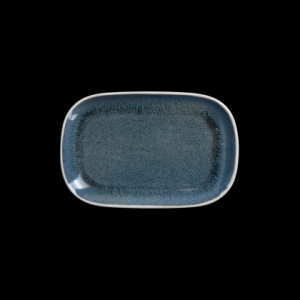 Блюдо прямоугольное 200х135 мм. голубой "Corone Oceano"