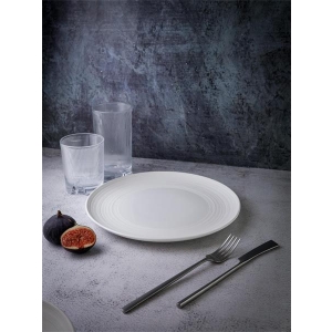 Тарелка мелкая d 26,5 см h 2,5 см, фарфор, Linea/4 Тарелка мелкая d 26,5 см h 2,5 см, фарфор, Linea/4