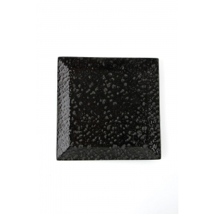Тарелка квадратная 18см Black Moss