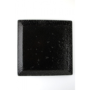 Тарелка квадратная 27см Black Moss