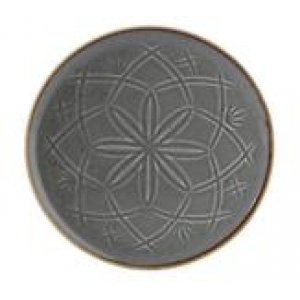 Тарелка 18см Dark Grey