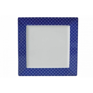 Блюдо квадратное 38 см Blue Passion