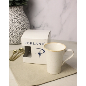 Кружка Porland Seasons 340 мл, бежевая, подарочная упаковка