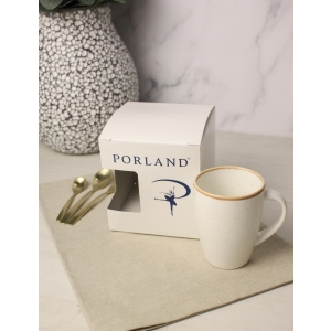 Кружка Porland Seasons 260 мл, бежевая, подарочная упаковка