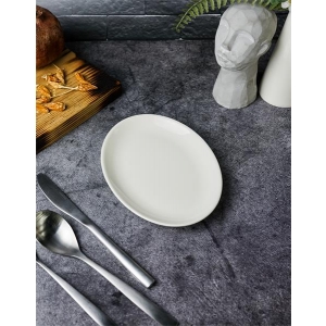 Тарелка овальная 18 см Seasons white, Porland