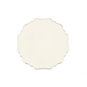 Тарелка мелкая 27 см Tide Gold