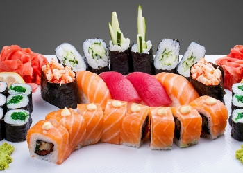 Мир суши - разновидности суши и посуда для суши
