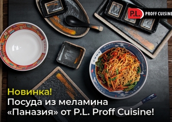 Новинка! Посуда из меламина «Паназия» от P.L. Proff Cuisine!